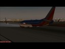 A visual approach to runway 8 at KPHX during VATSIM's Friday Night Ops event.  PMDG Boeing 737-700, ActiveSky 6.5, addon scenery.
