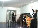 Musik für zwei senkrecht im Gang stehende Flügel