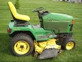 John Deere 455 diesel lawn tractor all wheel steering John Deere 455 diesel lawn tractor all wheel steering