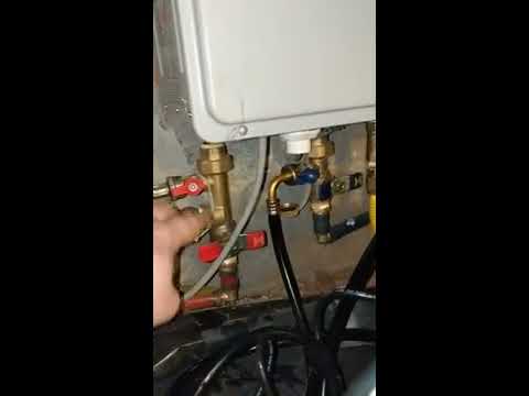 video-linktoworks-Rheem Tankless Gas hot water heater descaling