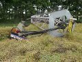 Swathing canola