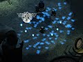 Soloing : Nalmissra, lowbie sorcerer. (weird colors)