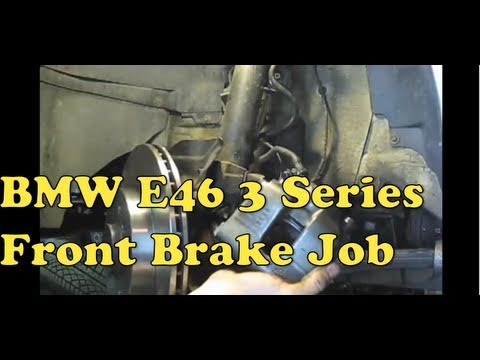 BMW Brake Repair (Front Pads, Rotors and Calipers – E46, E36) MillerTimeBmw – DIY 11