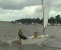 Optimist surfing