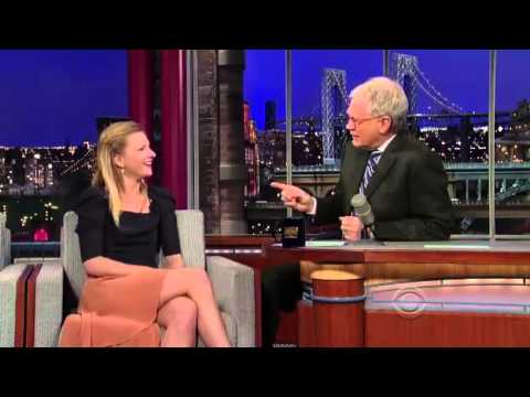 Heather Morris - Heather Morris on The Late Show with David Letterman.