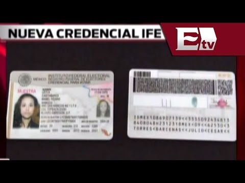 IFE presenta la nueva credencial para votar / Nacional con Mario Carbonell