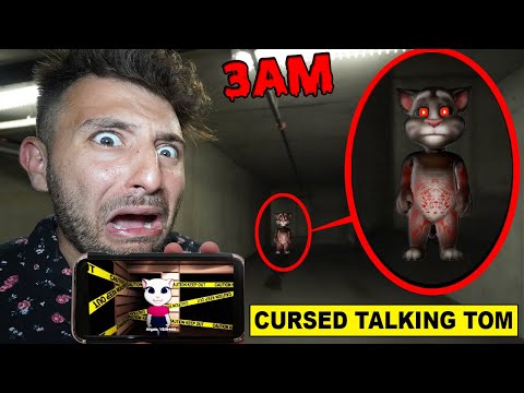 DONT WATCH SCARY TALKING TOM VIDEOS AT 3AM OR TALKING TOM.EXE WILL APPEAR | CURSED TALKING TOM!!