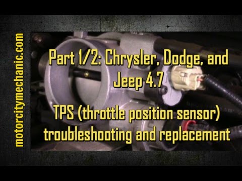 Part 1/2: Chrysler, Dodge, and Jeep 4.7 TPS sensor troubleshooting