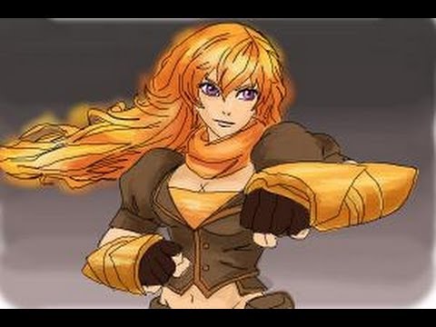 how to draw yang rwby
