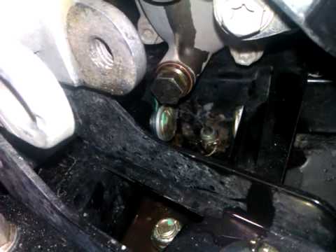 how to change belt on can am renegade
