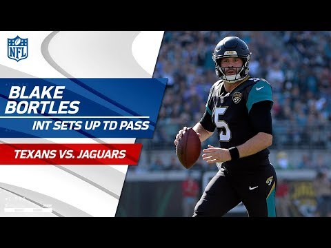 Video: Barry Church's INT Sets Up Blake Bortles' TD Pass to Extend Lead! | Texans vs. Jaguars | NFL Wk 15