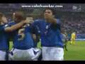 Goles Italia - Ucrania