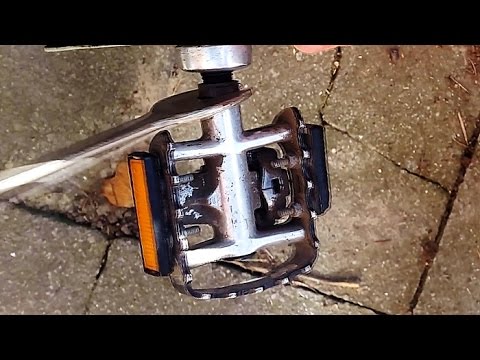 Fahrrad Pedal wechseln - ganz leicht mit Papa:)E