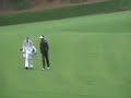 Tiger Woods plays the 1