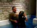 Tatyana getting Baptized
