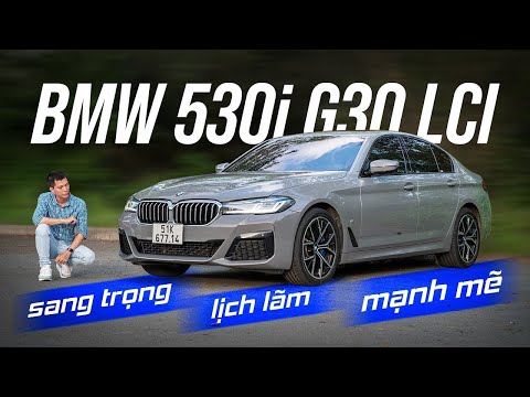Nhẹ nhàng lướt phố cùng BMW 530i G30 LCI: Vẻ đẹp kinh điển kết hợp cùng cảm xúc cầm lái