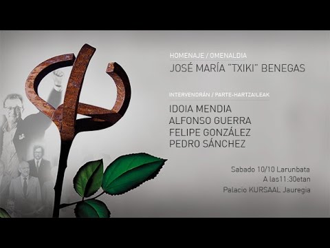 Video homenaje a Txiki Benegas