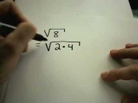Radical Notation and Simplifying Radicals