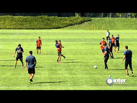 ALLENAMENTO INTER REAL AUDIO 24 04 2014