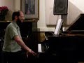 this is tom's second time reading the tune. he read it three months prior to this but i wasn't recording. i had many requests for this tune so i asked if he'd read through it again on camera. i think the first time through actually had fewer mistakes, but it was on an out-of-tune upright, whereas here you get a nice grand piano. you can download the score that i made, which he is reading (and embellishing upon) here: www.keeper1st.com this tune is from the nintendo video games 