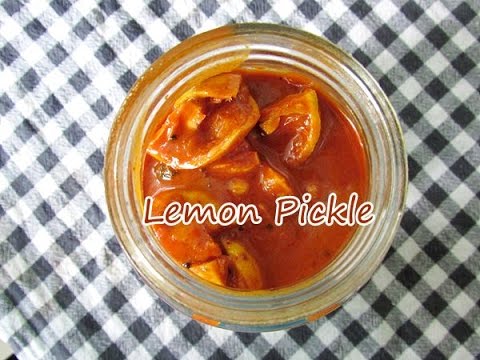 how to make pickle of lemon