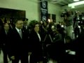 A President Leaving an Important Event