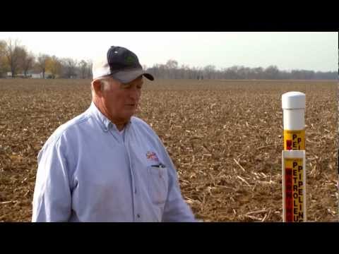 testimonial - A farmer shares his first-hand experience of encountering a petroleum pipeline while installing field tile.