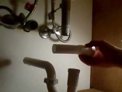 how to replace j pipe under sink