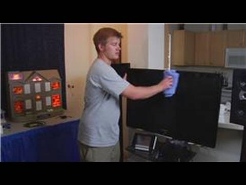 how to properly clean a plasma tv screen