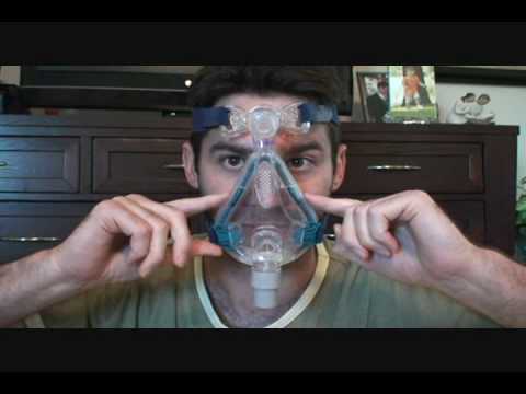 how to fit cpap full face mask