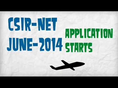 how to know csir application number
