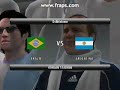 BRASILE 3-0 ARGENTINA (PES2008)