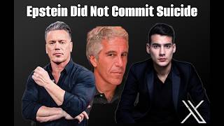 Epstein's Death No Suicide Here
