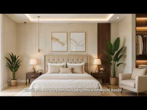 Video Prodej novostavby rodinné vily 6+kk Zátiší Lysolaje, Praha 6