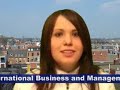 Diana, student from Romania in The Netherlands