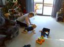 Ben learning to crawl
