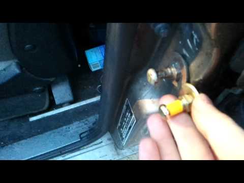 VW / Audi door striker pin replacement