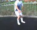 Steg does a Diving roll trhough Swing!