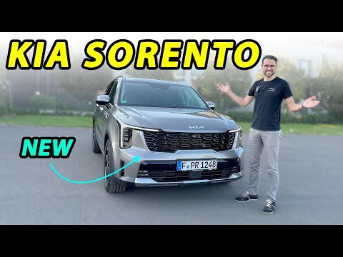 whe-red Kia Sorento driving REVIEW 2024