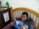 Isaac Pride high-speed reading ability