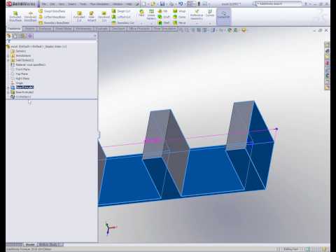 HeatSink Parametric Design with SolidWorks 2010. A very convinient way to all you guys in the electronics industry. Just have a look where you can drive