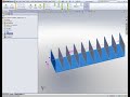 HeatSink Parametric Design with SolidWorks 2010. A very convinient way to all you guys in the electronics industry. Just have a look where you can drive