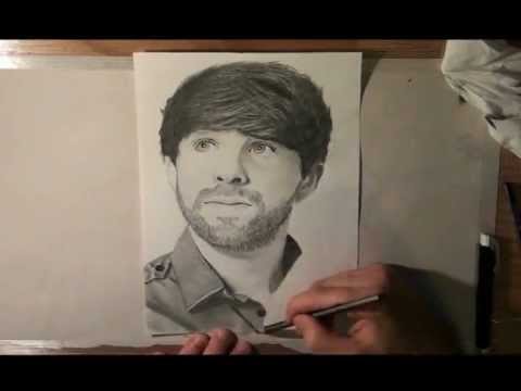 Ian Hecox from Smosh Speed Drawing