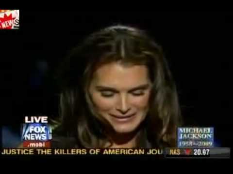 Brooke Shields in bed