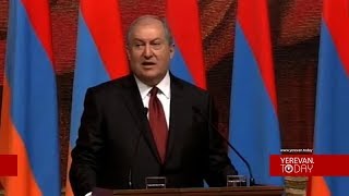 Dr. Armen Sarkissian Sworn in as President of Armenia