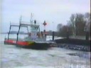 Damals: Winter auf der Weser