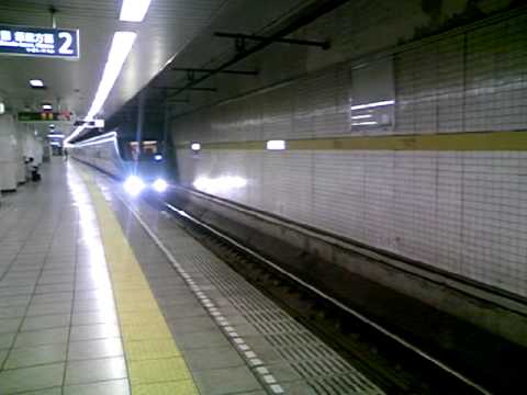 小田急60000形MSE試運転