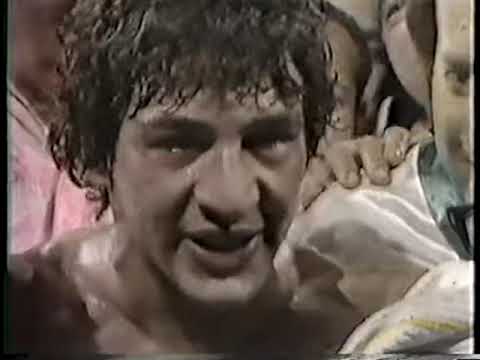 Ray Boom Boom Mancini vs Art Frias Part 2 Post Fight Interview