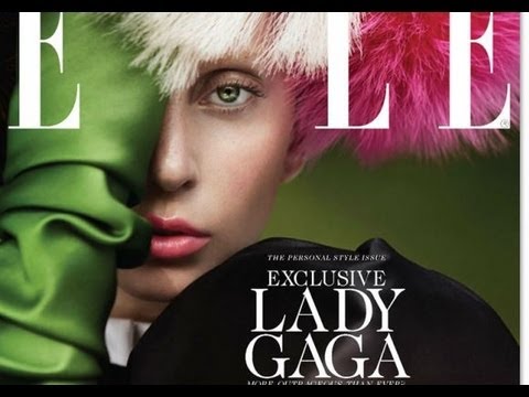 LADY GAGA ELLE MAGAZINE PHOTOS & BEHIND THE SCENES & NEW “CANDY ART” SONG! WHAT’S UP WITH GAGA?