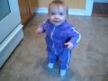 Madilyn Walking 11/22/09